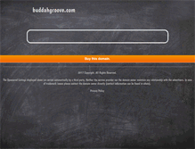 Tablet Screenshot of buddahgroove.com